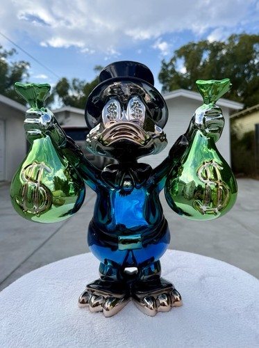 Scrooge mcduck chrome figure - scrooge,