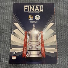 Manchester City V Wigan FA Cup Final 2013 Programme