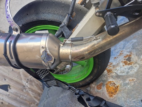 Zx6r a1p kawasaki akrapovic - zx6r,