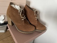vintage Kangol leather boots,  genuine suede outside with real leather lining
