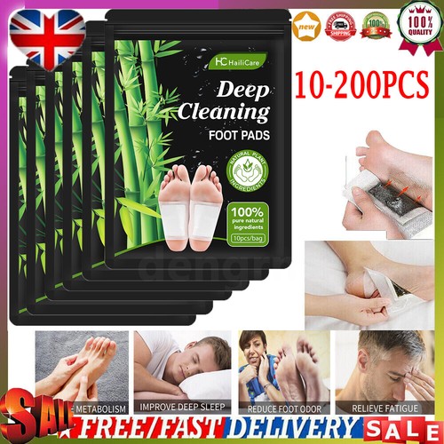 100x bamboo detox foot - 10-100x,