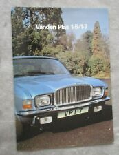 VANDEN PLAS 1.5 / 1.7 Car Sales Brochure 1980 3164/H Austin Morris