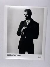 Wham George Michael Photo Original Black And White Press Promo Circa Early 1990s