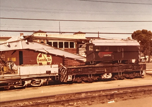 Santa railway atsf 199791 - fe,