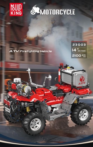 Mould king fire fighting - king,