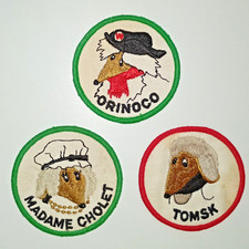 WOMBLES SET OF 3 VINTAGE