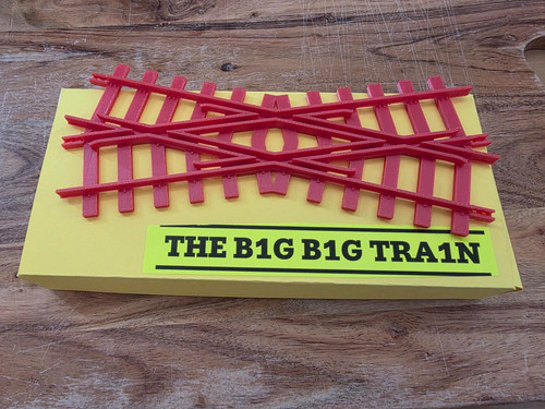 Triang big train track - train,