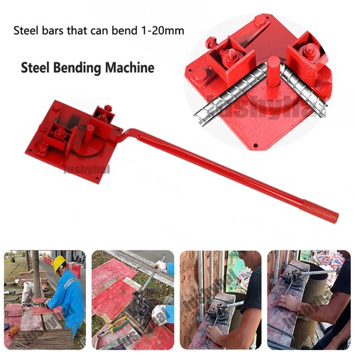 Manual steel bar bender rebar - steel,
