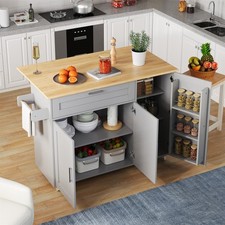 Kitchen Island Rolling Storage
