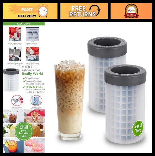 Mini ice cube - cube, 2-pack