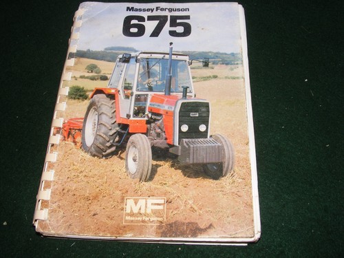 Vintage farming machine manual - machine,