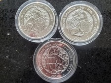 3X  2oz TUDOR BEASTS - UK