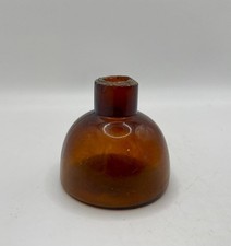 Unique 1890s Amber IGLOO Ink