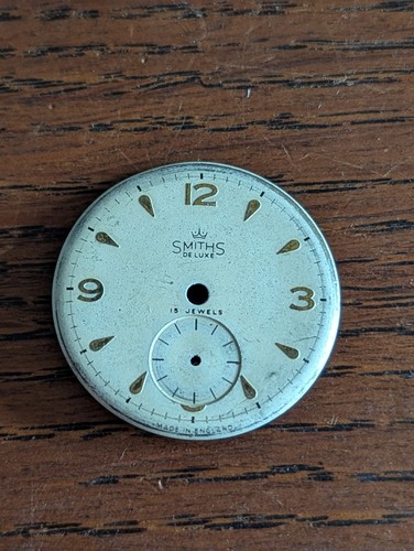 Smiths deluxe watch dial - smiths,