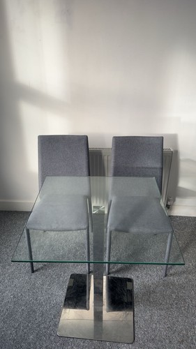 Table and chairs - and,