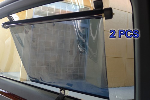 2pc retractable car window - 2pc,