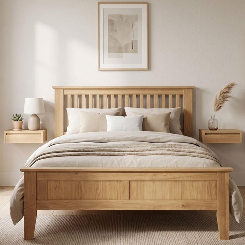 Solid oak king size - oak,