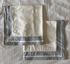 Frette Blue Border &  White
