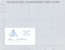 Allan Watkins Hand Signed Card