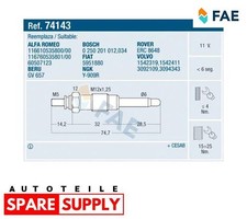 Glow Plug FAE 74143