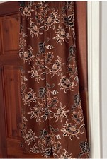 Ladies primark brown floral