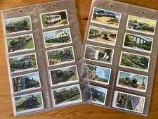 CIGARETTE CARDS, TRAINS OF THE