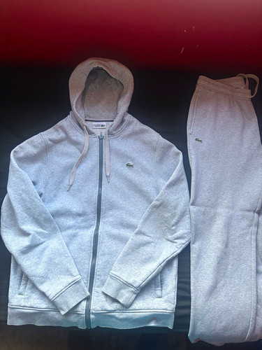 Lacoste sport grey - grey, fleece