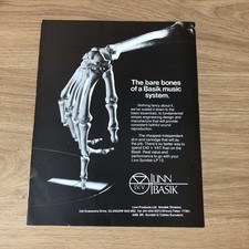 GRAM103 MAGAZINE ADVERT 11X8 LINN BASIK ARM & CARTRIDGE