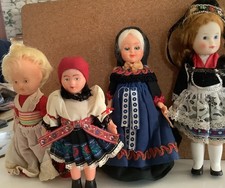 Vintage x 4 European Folk
