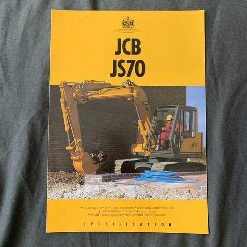 Jcb js70 crawler excavator - js70,
