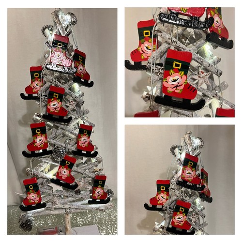Hand painted christmas tree - hand,