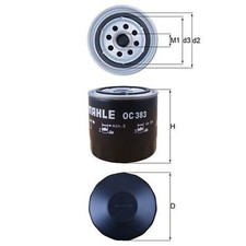 Oil filter for rover - mg, mgr