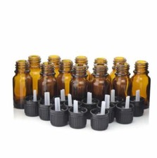 10ML AMBER GLASS BOTTLE, BLACK