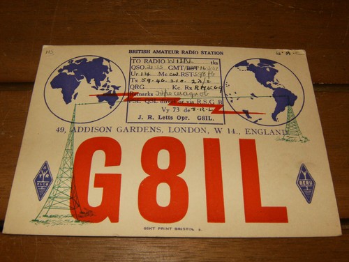 Antique ham radio post - radio,