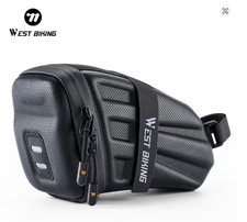 WEST BIKING Bike Bicycle Seat Saddle Bag Rear Tail Pouch Waterproof Storage Bags