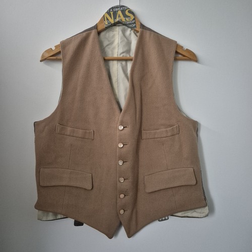 Beige wool waistcoat abbeygate - beige,