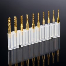 10PCS 3.175mm Titanium Coated