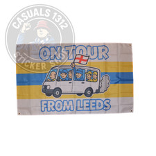 On Tour from Leeds 5x3ft Flag