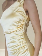 Six Stories One Shoulder Satin