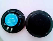 Herdio 4 Inch 80W Waterproof Marine speakers pair, bought but never installed 