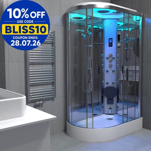Insignia chrome steam shower - chrome,