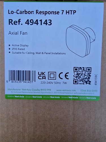 Vent axia carbon response - axia, lo-carbon