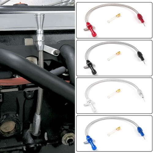 Stainless flexible dipstick - flexible,