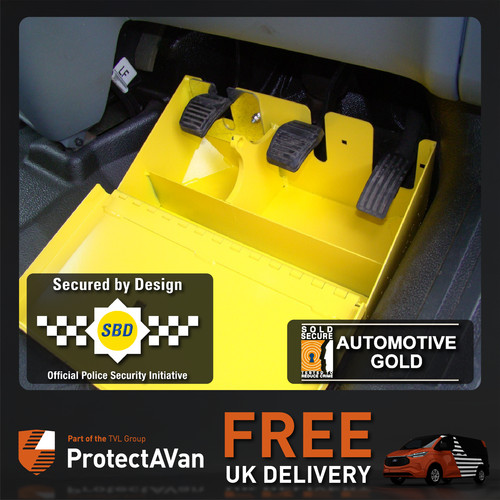 Van pedal lock guard - pedal, security