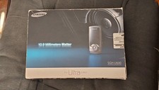 Genuine Original Samsung SGH-U600 Sapphire Blue EMPTY BOX ONLY