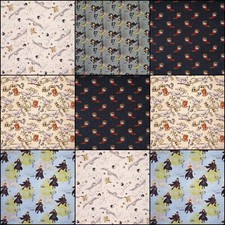 Harry Potter Fabric 100% Cotton Official Licenced Product Hedwig Owl 140cm Wide