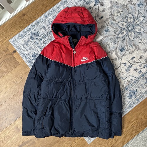 Nike y2k navy red - nike, coat