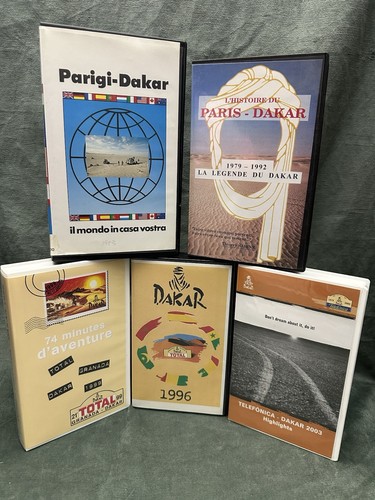 Vhs tapes parigi dakar la - 5,