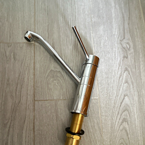 Chrome high arc kitchen - kitchen, mixer