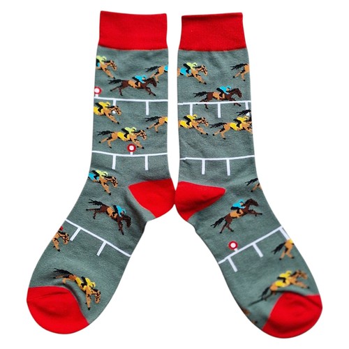 Mens horse racing jumping - horse,